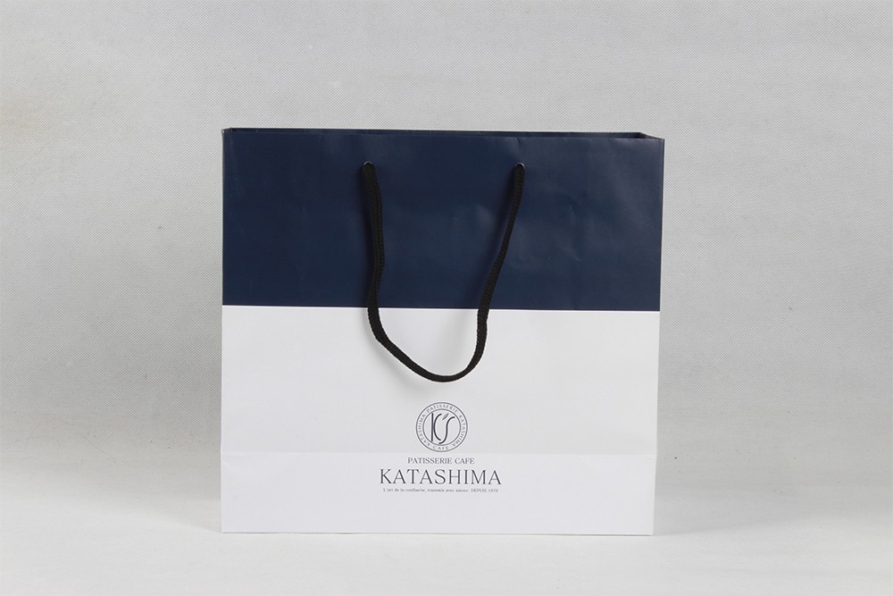 高端商务型铜版纸袋  KATASHIMA